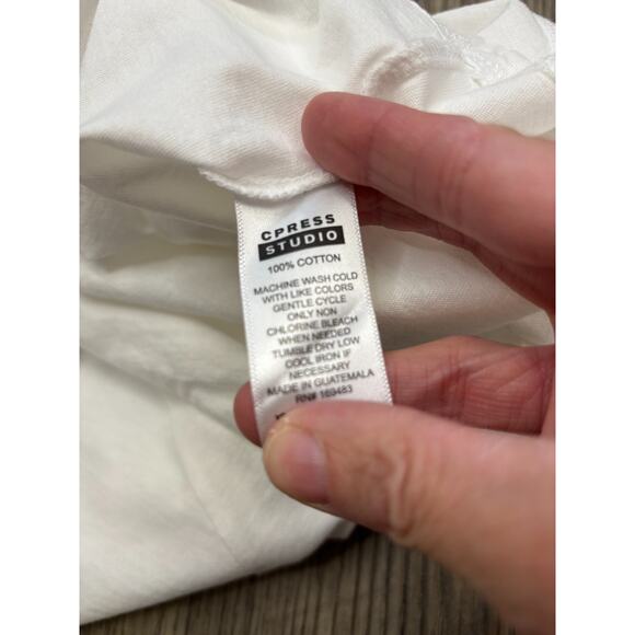 CPress Studio Flirting With Cowboys Mushie T-shirt Designer White Medium - Picture 5 of 5